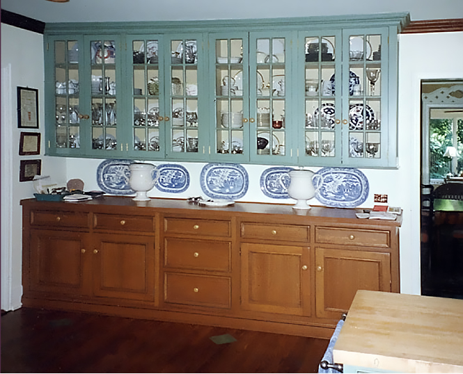 Blue & Green Kitchen