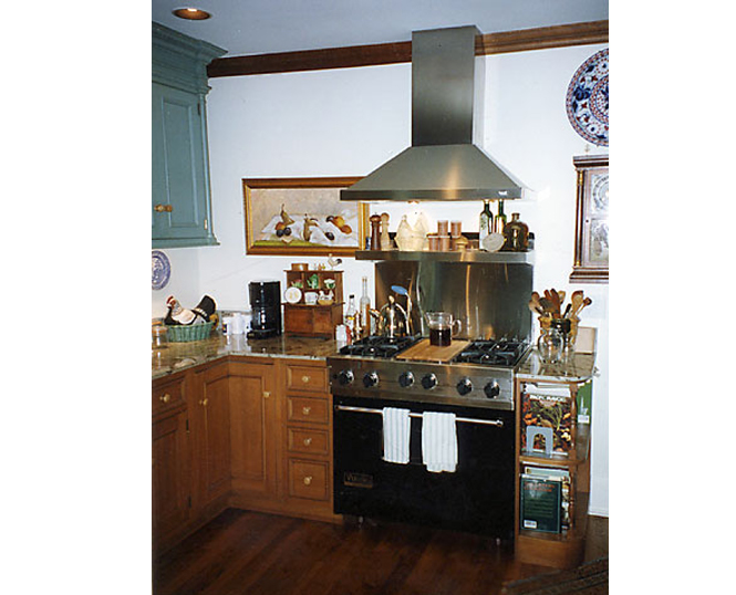 Blue & Green Kitchen